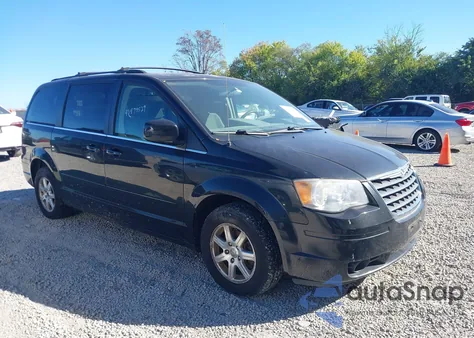 2008 Chrysler Town & Country Touring из США, поврежденный, VIN 2A8HR54P88R763486